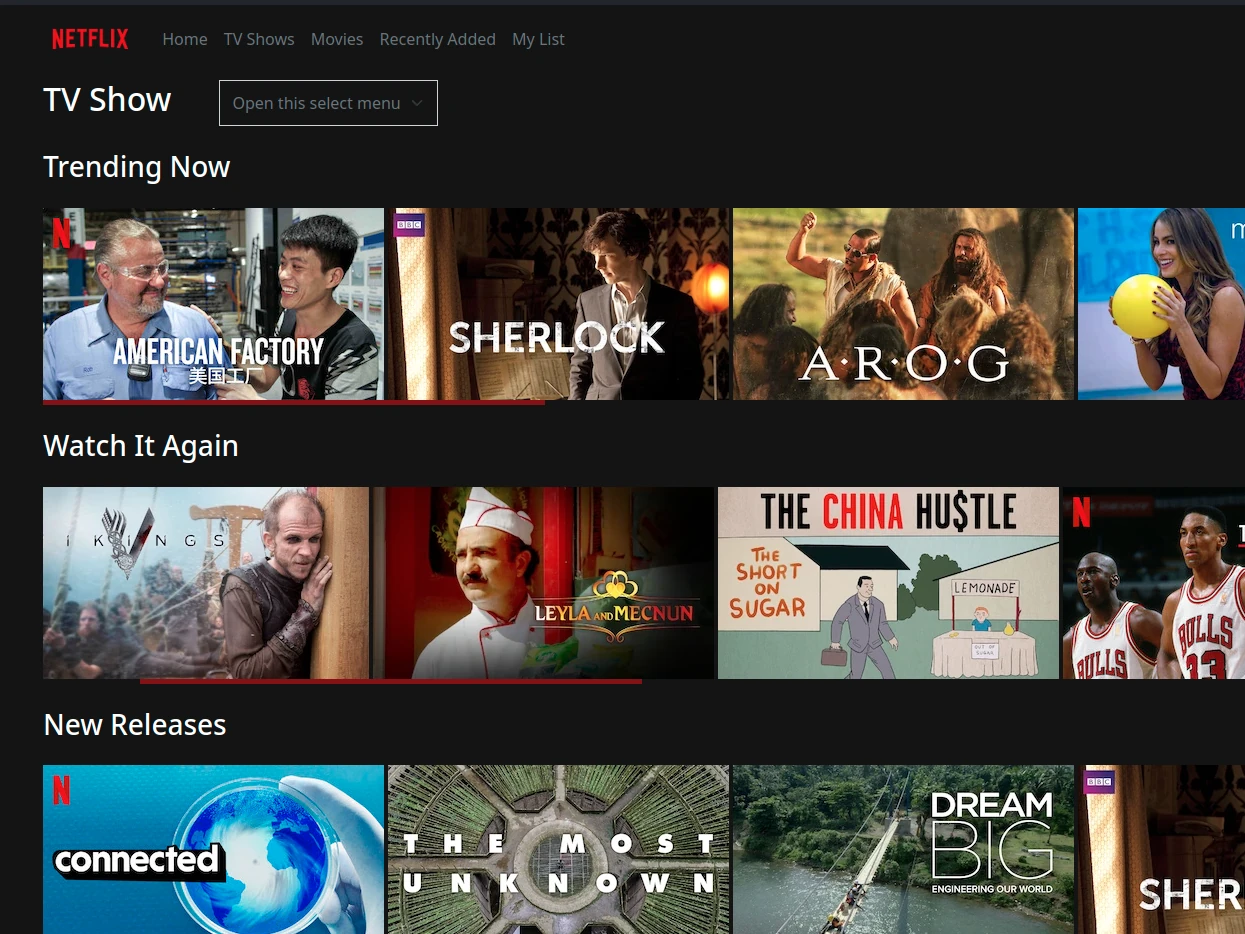 netflix clone